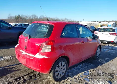 2008 Toyota Yaris z USA, uszkodzony, nr VIN JTDJT903485215325